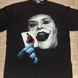 Batman Nicholson Joker Single Stitched T-Shirt
